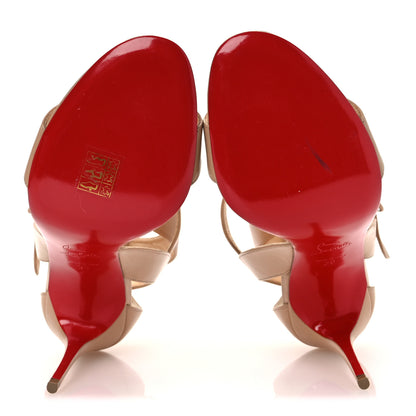 Christian Louboutin Kid Choca 100 Sandals 39 Nude 7 of 9