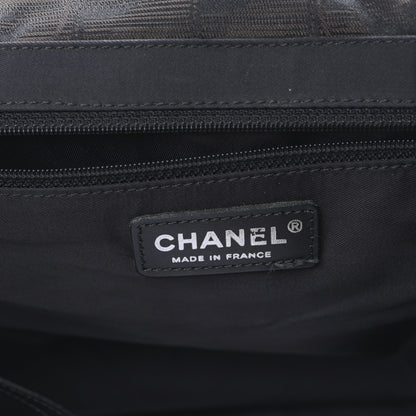 Chanel Nylon Large Travel Tote Brown 6 of 9