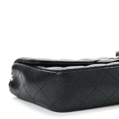 Chanel Caviar Quilted East West Flap Black 8 of 9