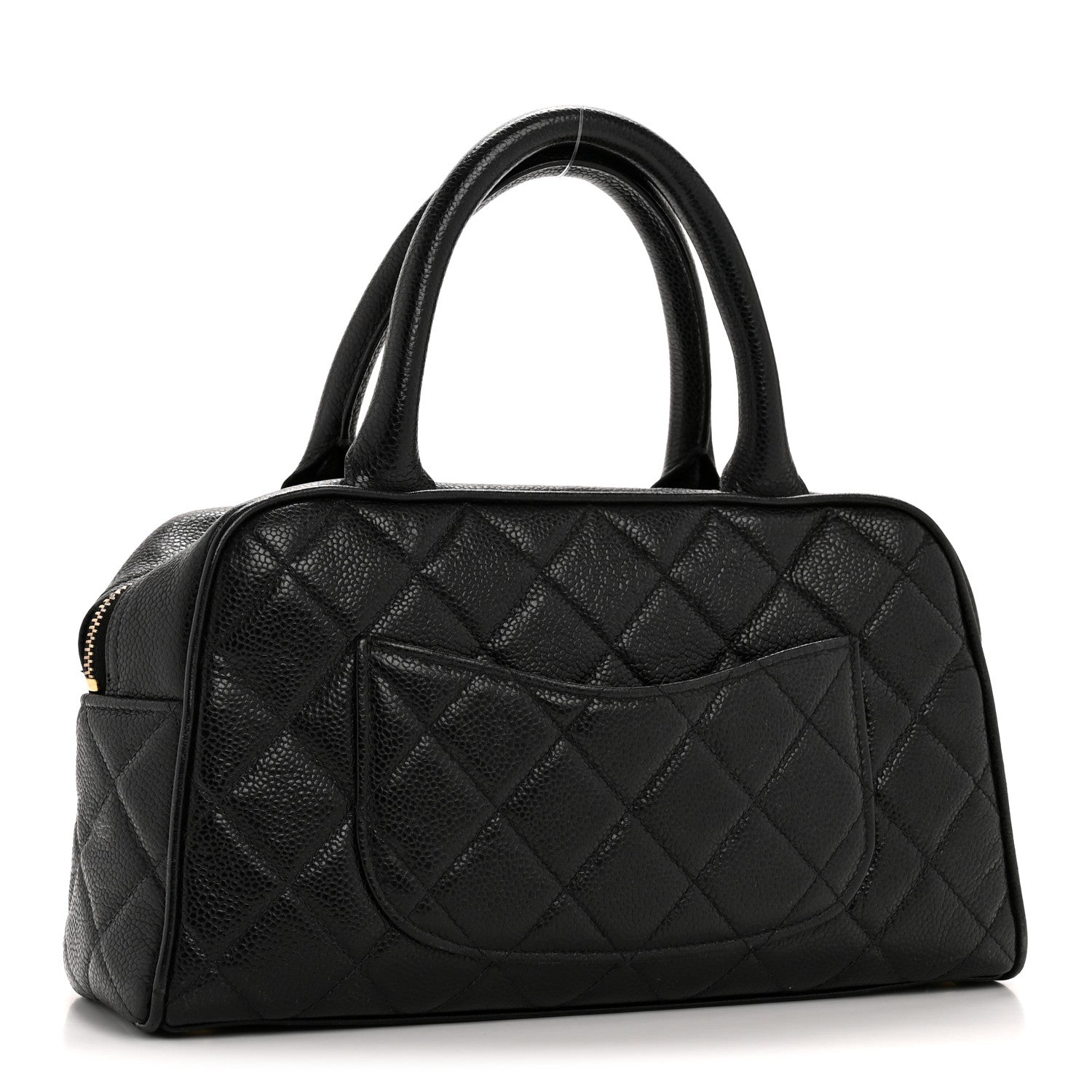 Chanel Caviar Quilted Small Bowler Black 3 of 13