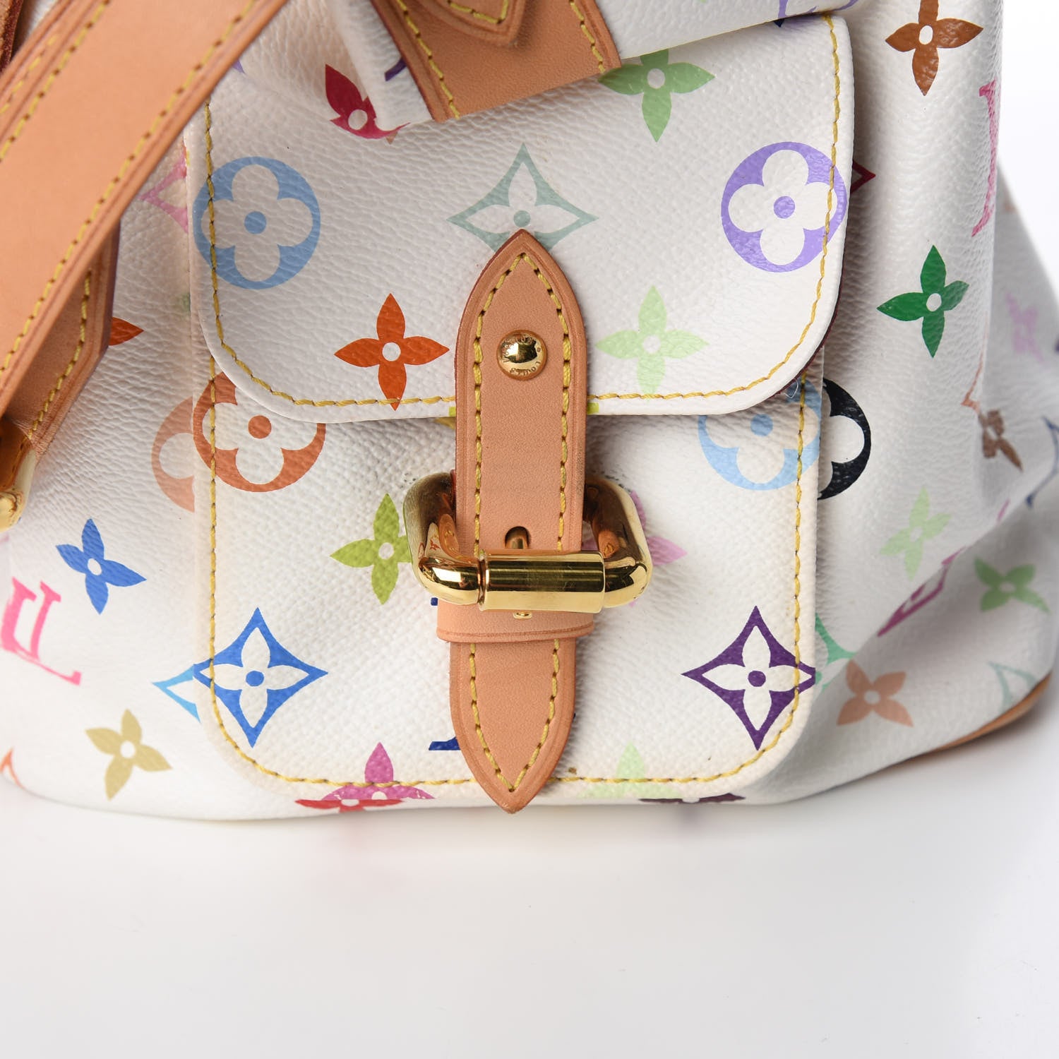 Louis Vuitton Monogram Multicolor Petit Noe White 13 of 18