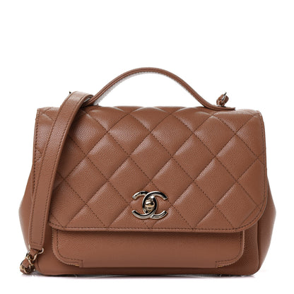 Chanel Caviar Quilted Medium Business Affinity Flap Brown 1 of 4