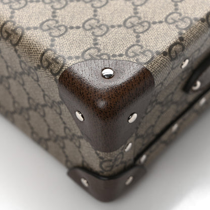 Gucci GG Supreme Monogram Globe-Trotter Beauty Case Brown 11 of 11