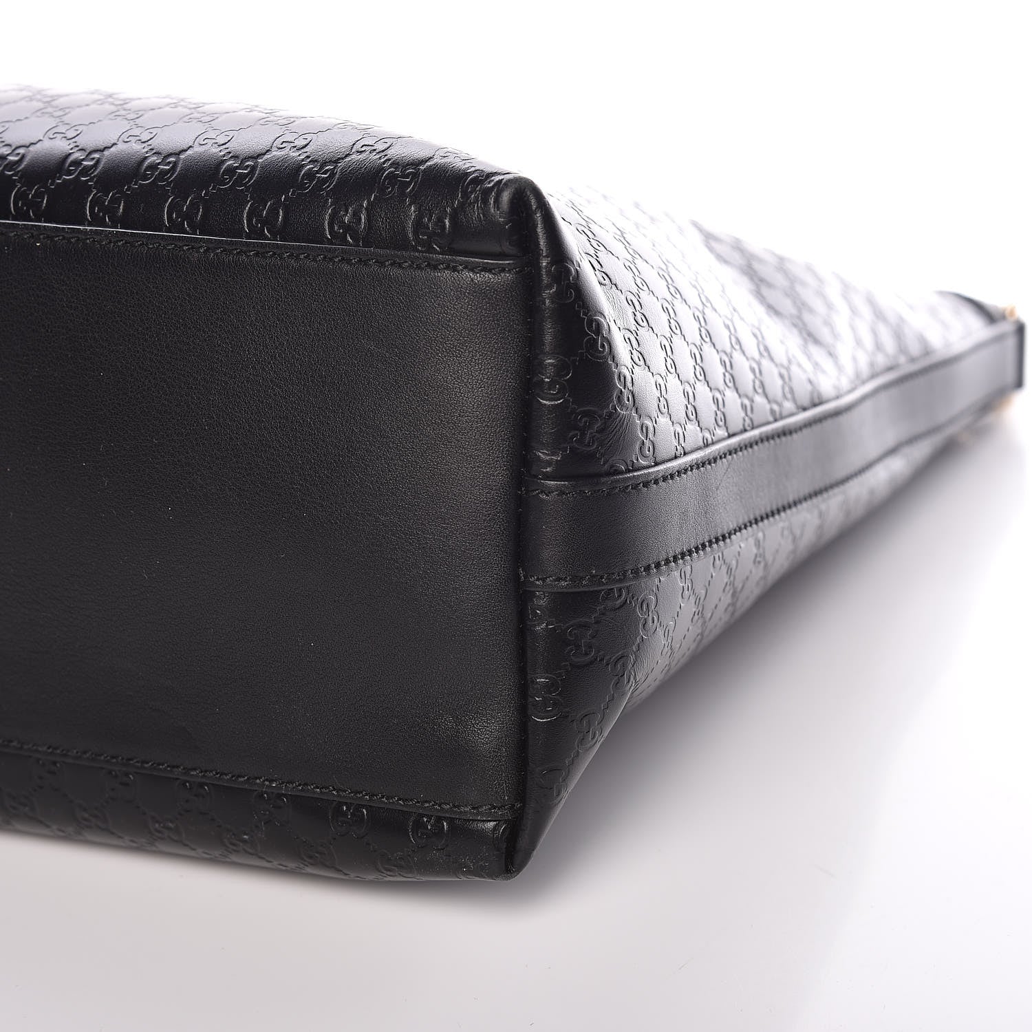 Gucci Soft Microguccissima Margaux Shoulder Bag Black 6 of 10