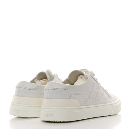 Hermes Calfskin Deep Sneakers 35 White 5 of 10