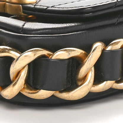 Chanel Calfskin Quilted Mini Framing Chain Bag Black 10 of 10