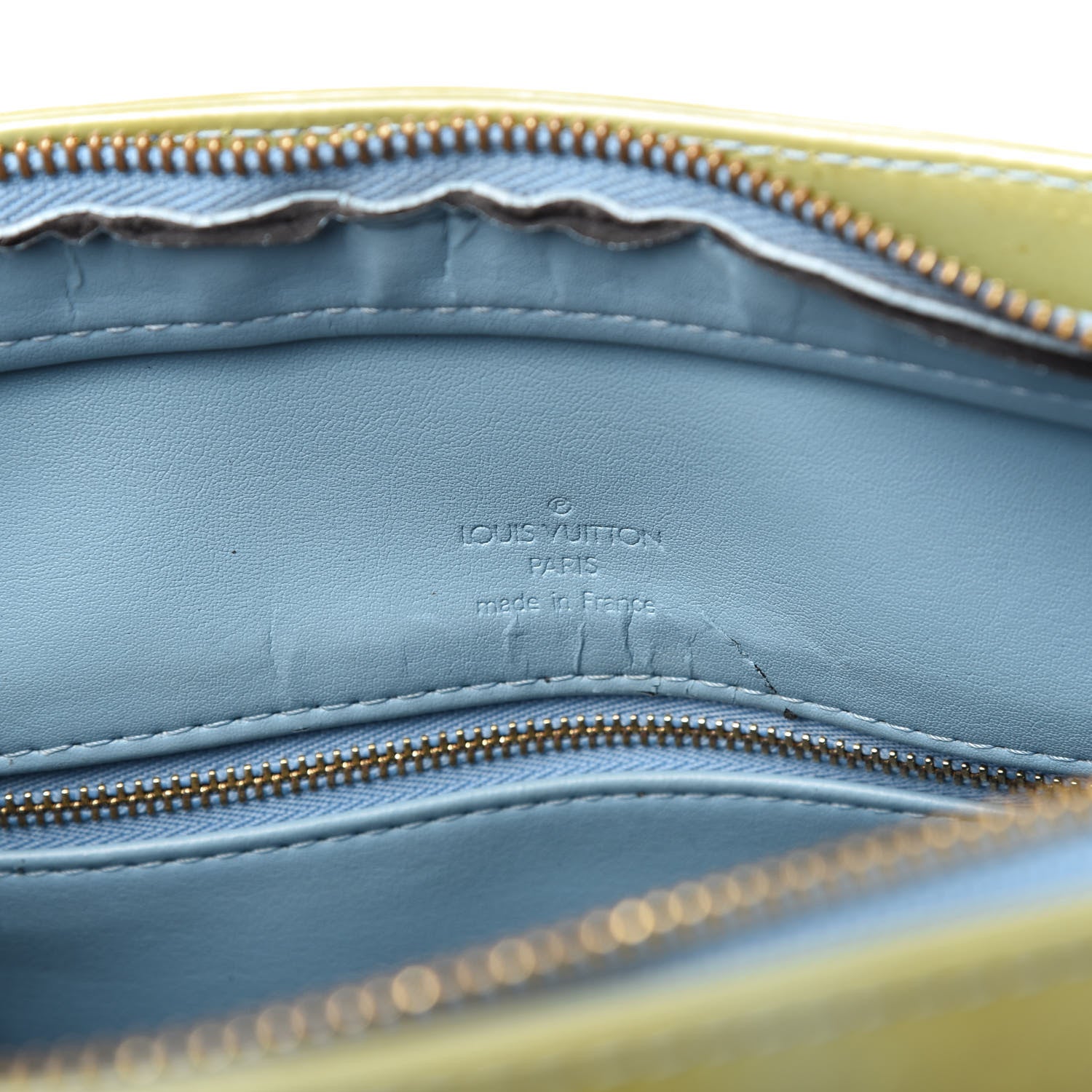 Louis Vuitton Vernis Houston Baby Blue 8 of 10