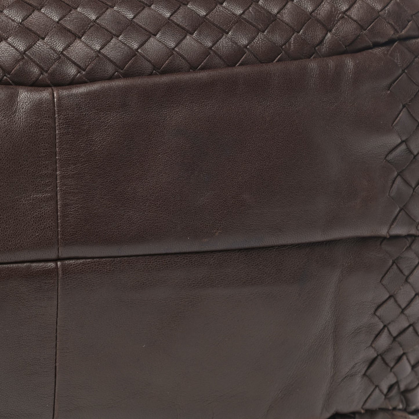 Nappa Intrecciato Large Campana Ebano
