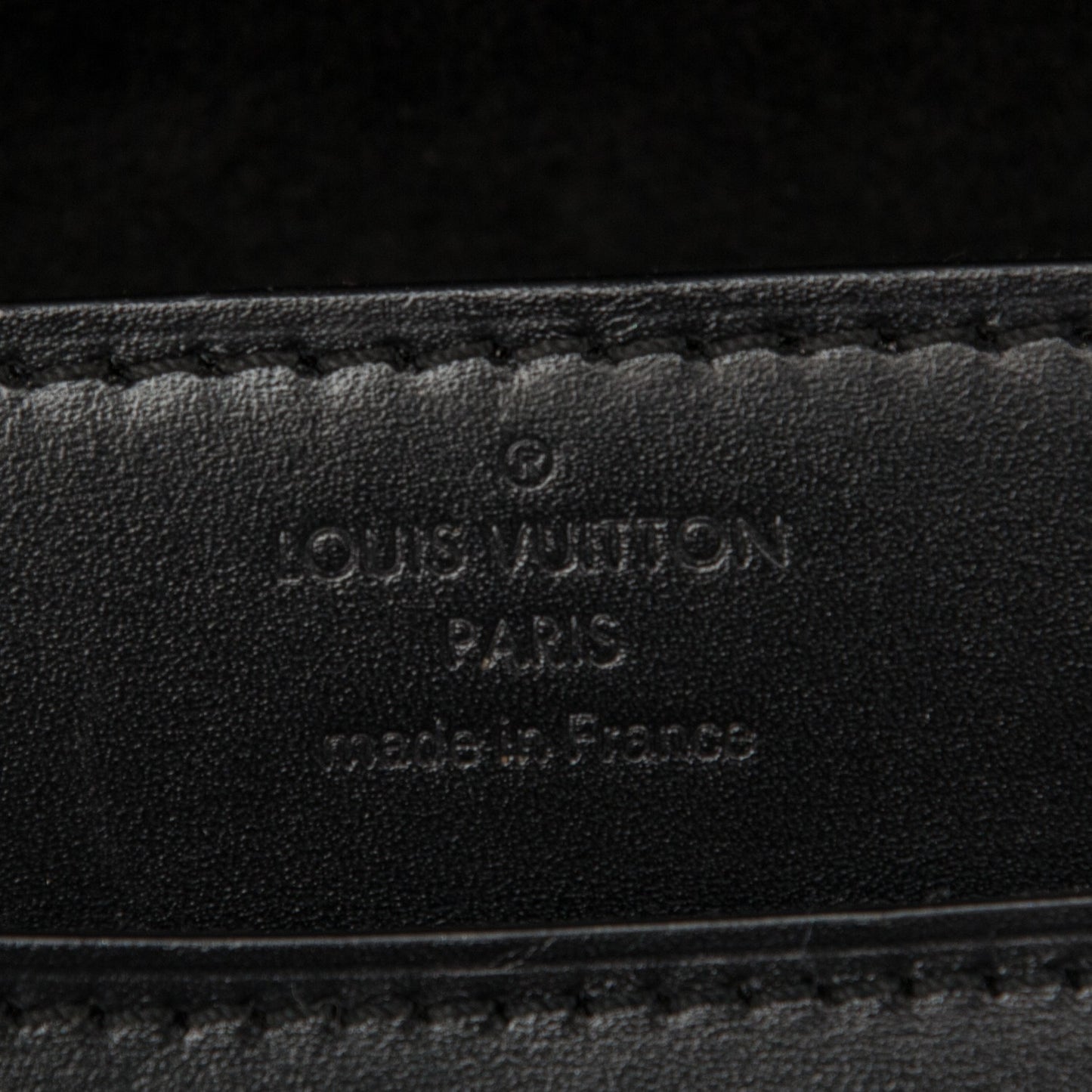 Calfskin Chain Louise MM Black