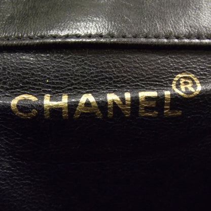 Chanel Lambskin Quilted Backpack Black 8 of 12