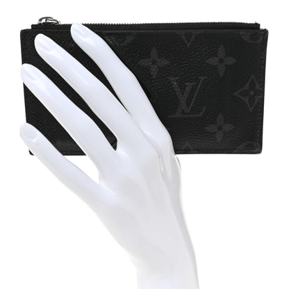 Louis Vuitton Taigarama Coin Card Holder Black 2 of 6
