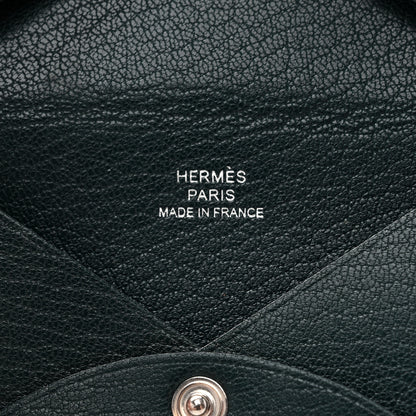 Hermes Chevre Mysore Calvi Card Case Vert Cypress 6 of 8