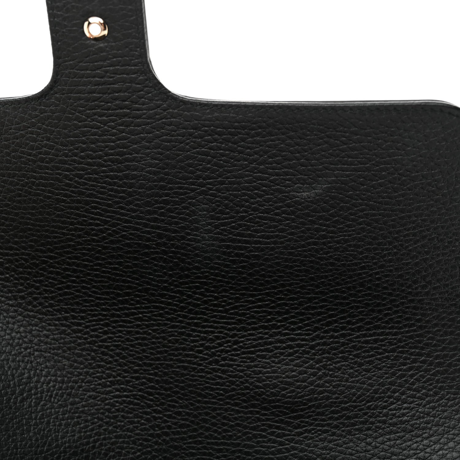 Gucci Dollar Calfskin Medium Interlocking G Top Handle Shoulder Bag Black 12 of 12