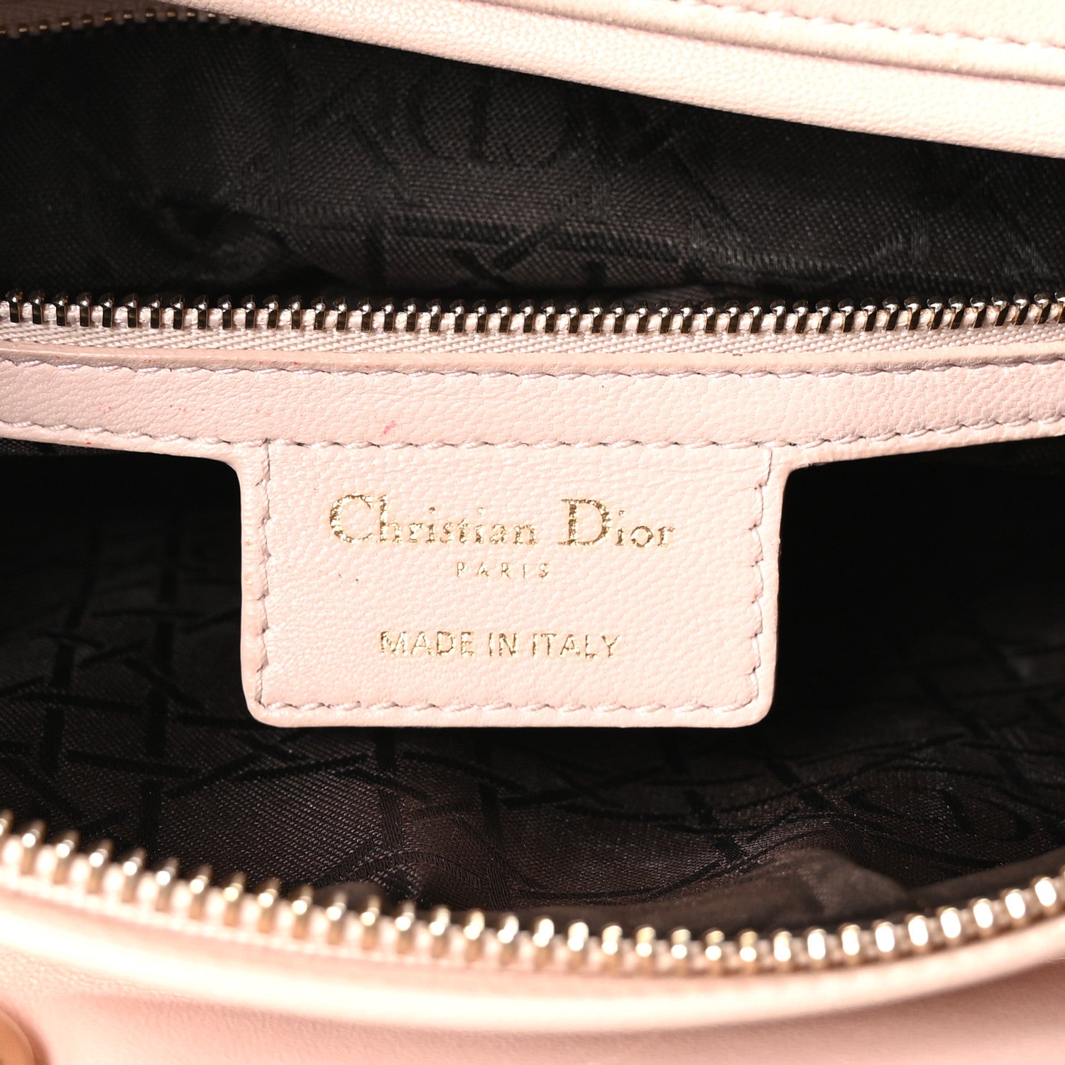 Christian Dior Lambskin Cannage Large Lady Dior Light Pink 6 of 10