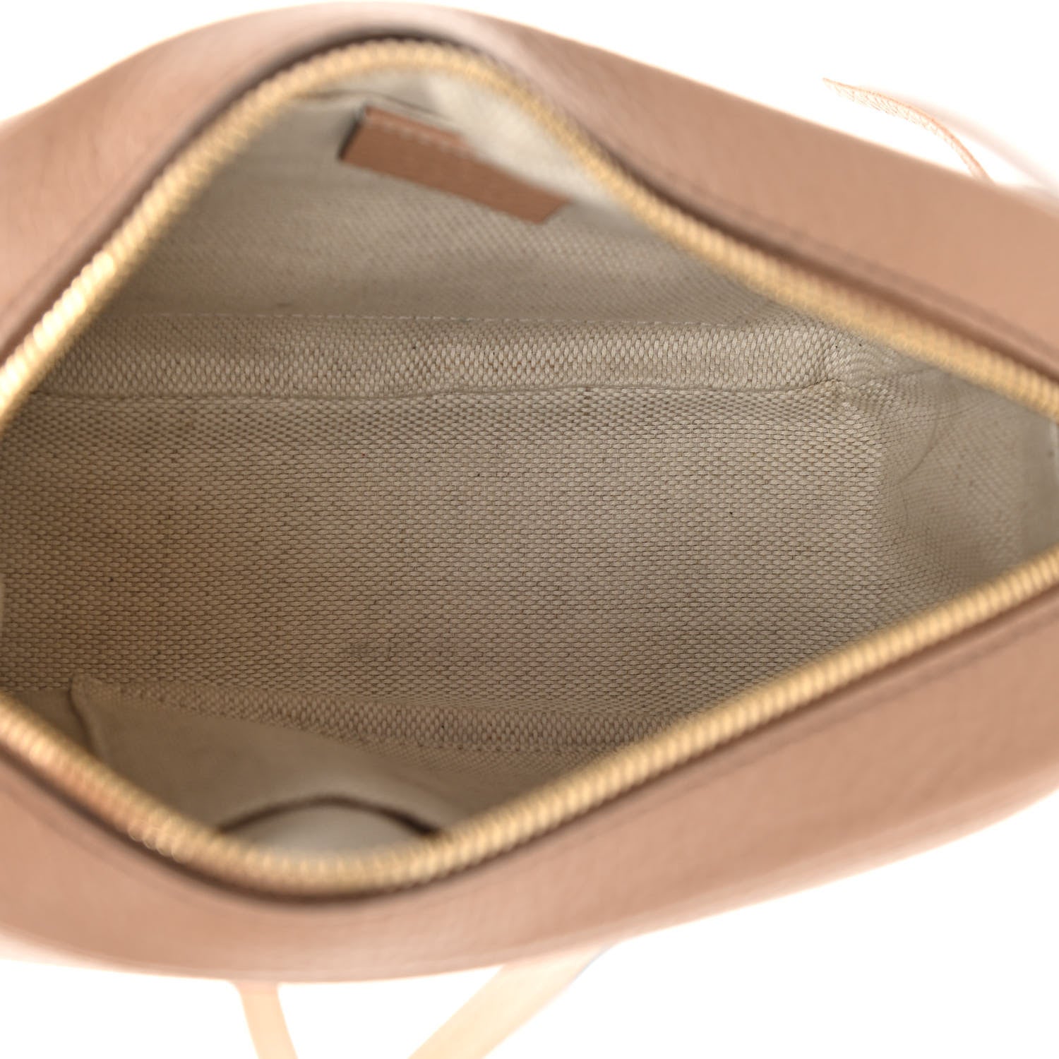 Gucci Pebbled Calfskin Small Soho Disco Bag Camelia 4 of 10
