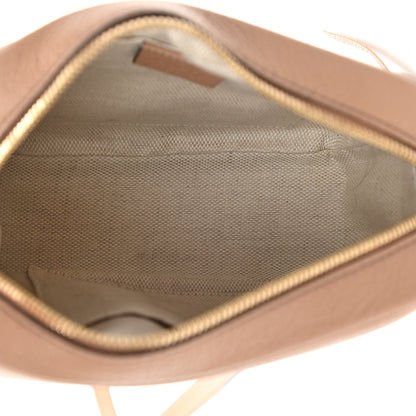 Gucci Pebbled Calfskin Small Soho Disco Bag Camelia 4 of 10