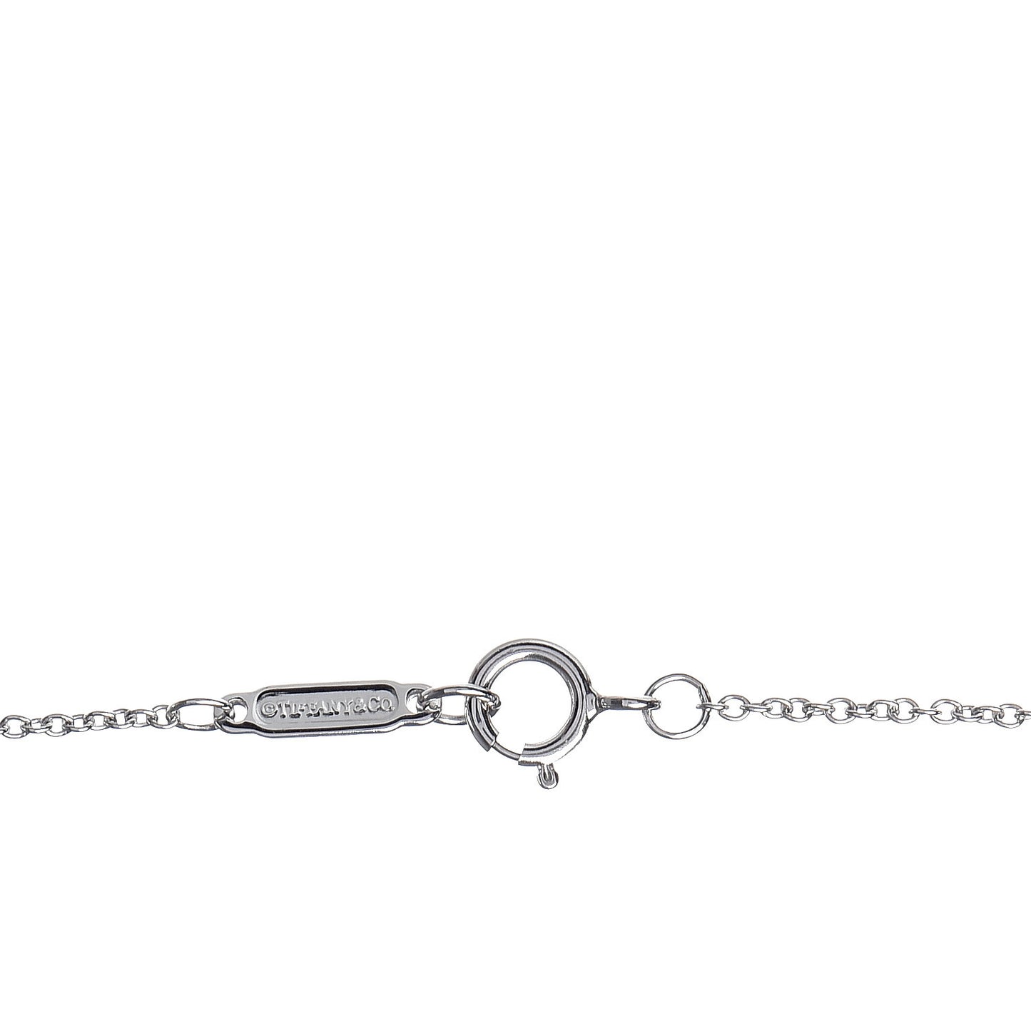 18K White Gold Mini Diamond Bow Pendant Necklace