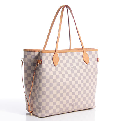 Louis Vuitton Damier Azur Neverfull MM 3 of 7