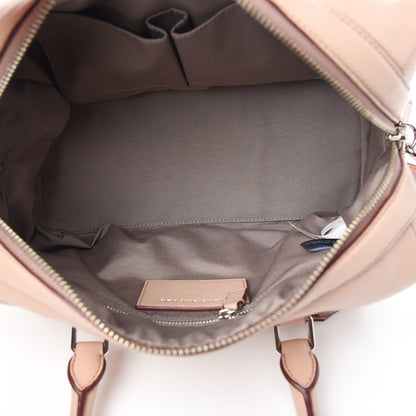 Marc Jacobs Calfskin Recruit Bauletto Satchel Tote Bag Blush 4 of 8