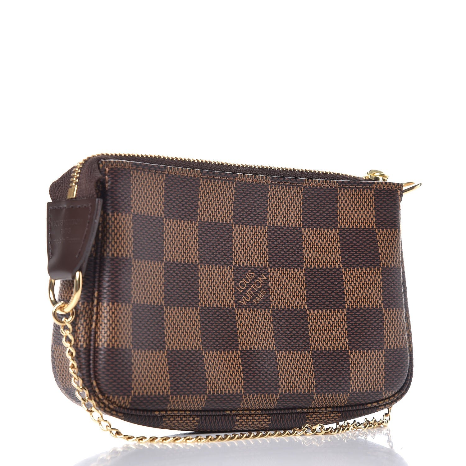 Louis Vuitton Damier Ebene Mini Pochette Accessories 3 of 8