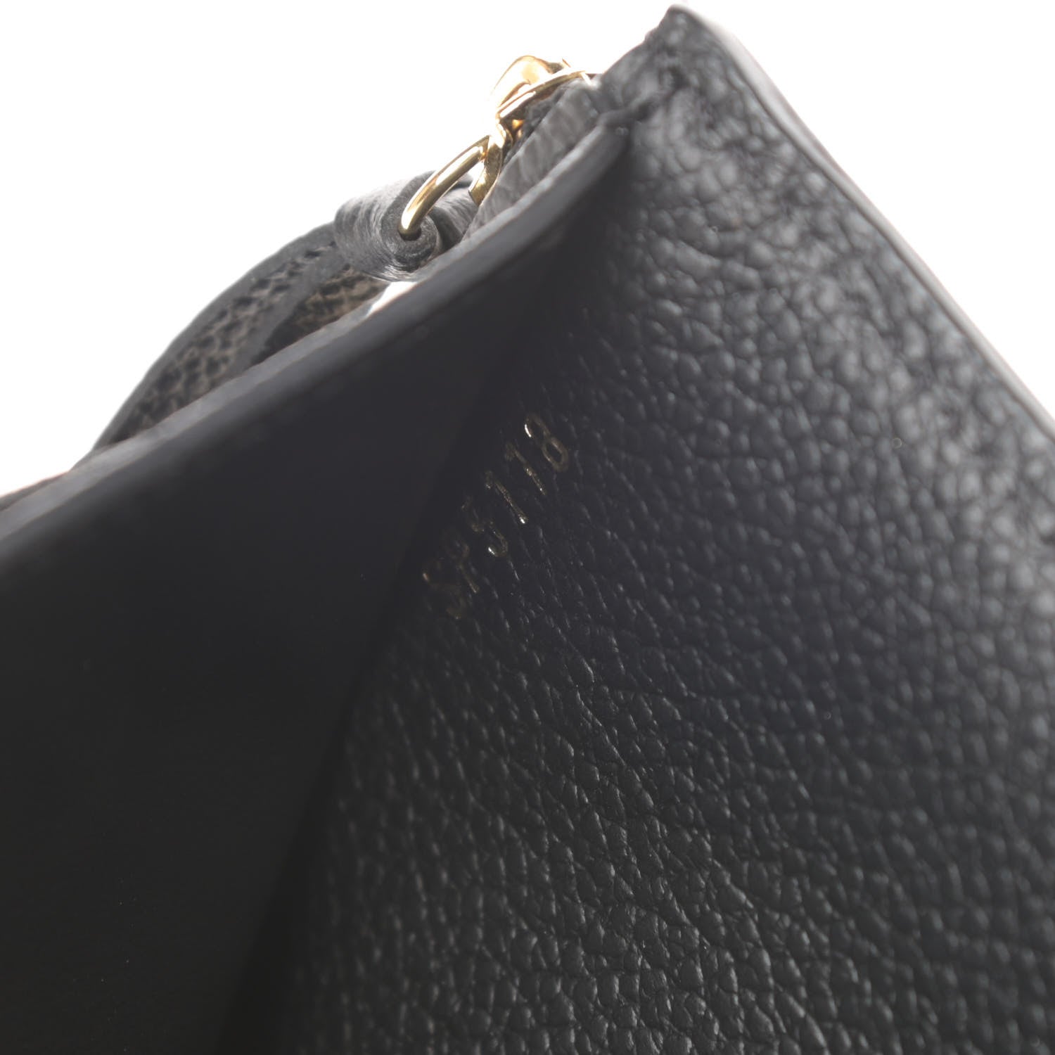 Louis Vuitton Empreinte Compact Curieuse Wallet Black 7 of 9