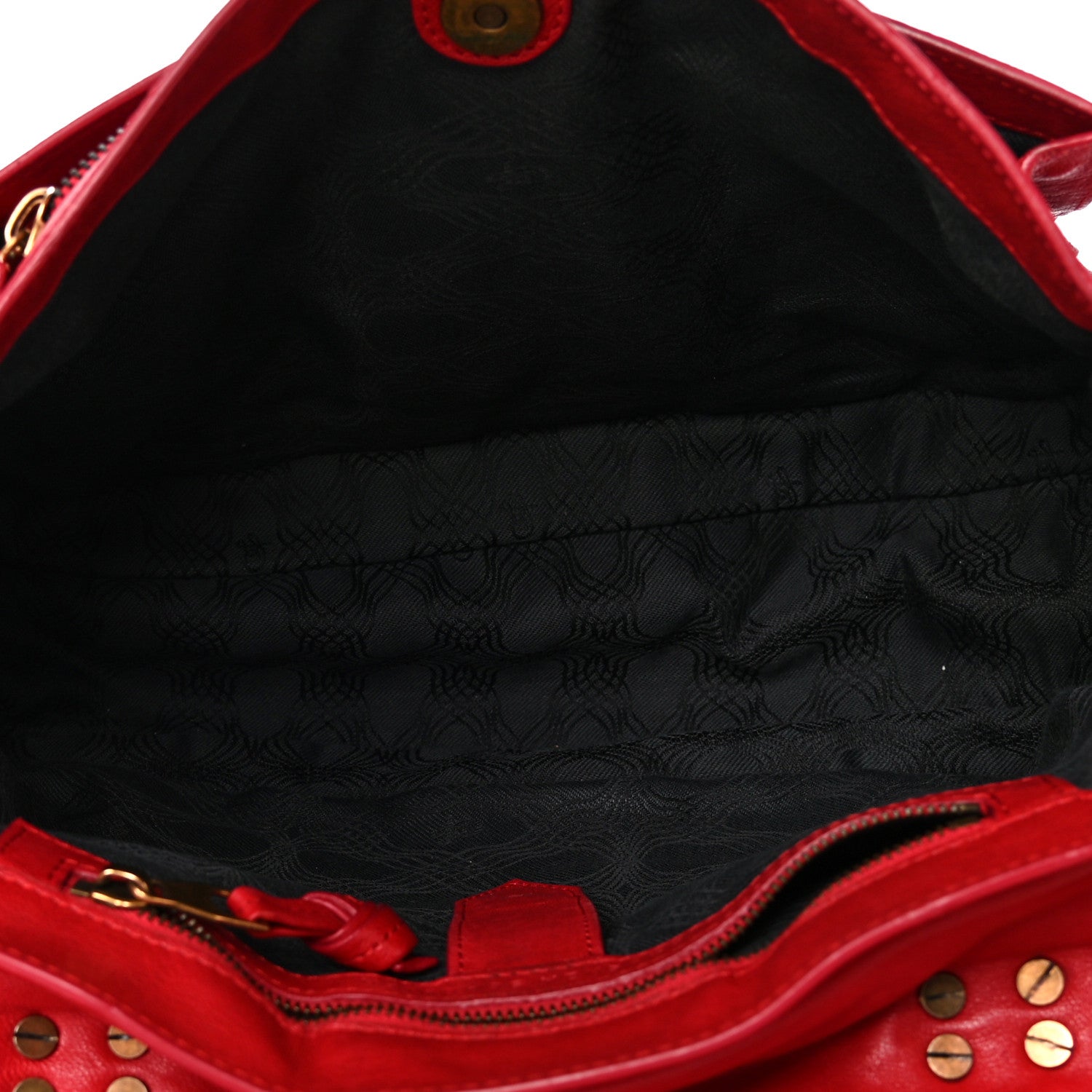 Proenza Schouler Lambskin Medium PS1 Satchel Red 4 of 7
