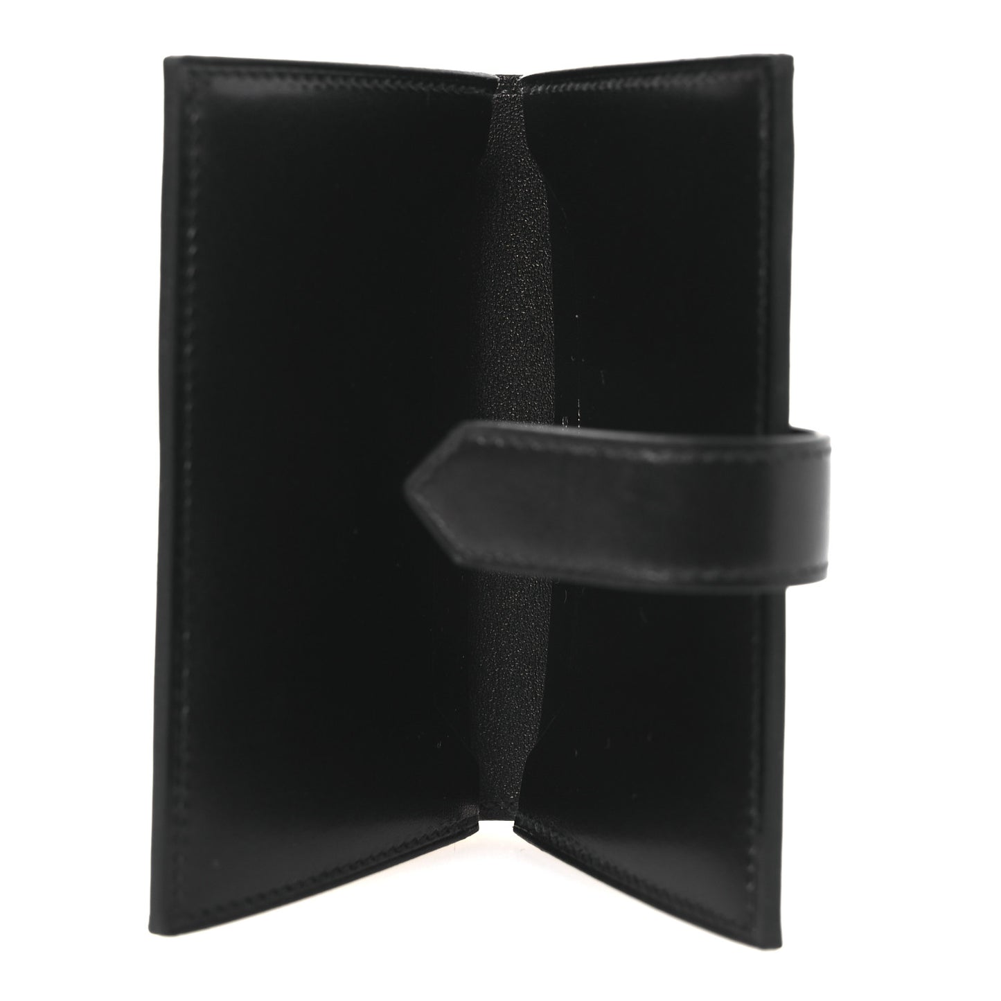 Box Monochrome Bearn Card Holder Wallet Black