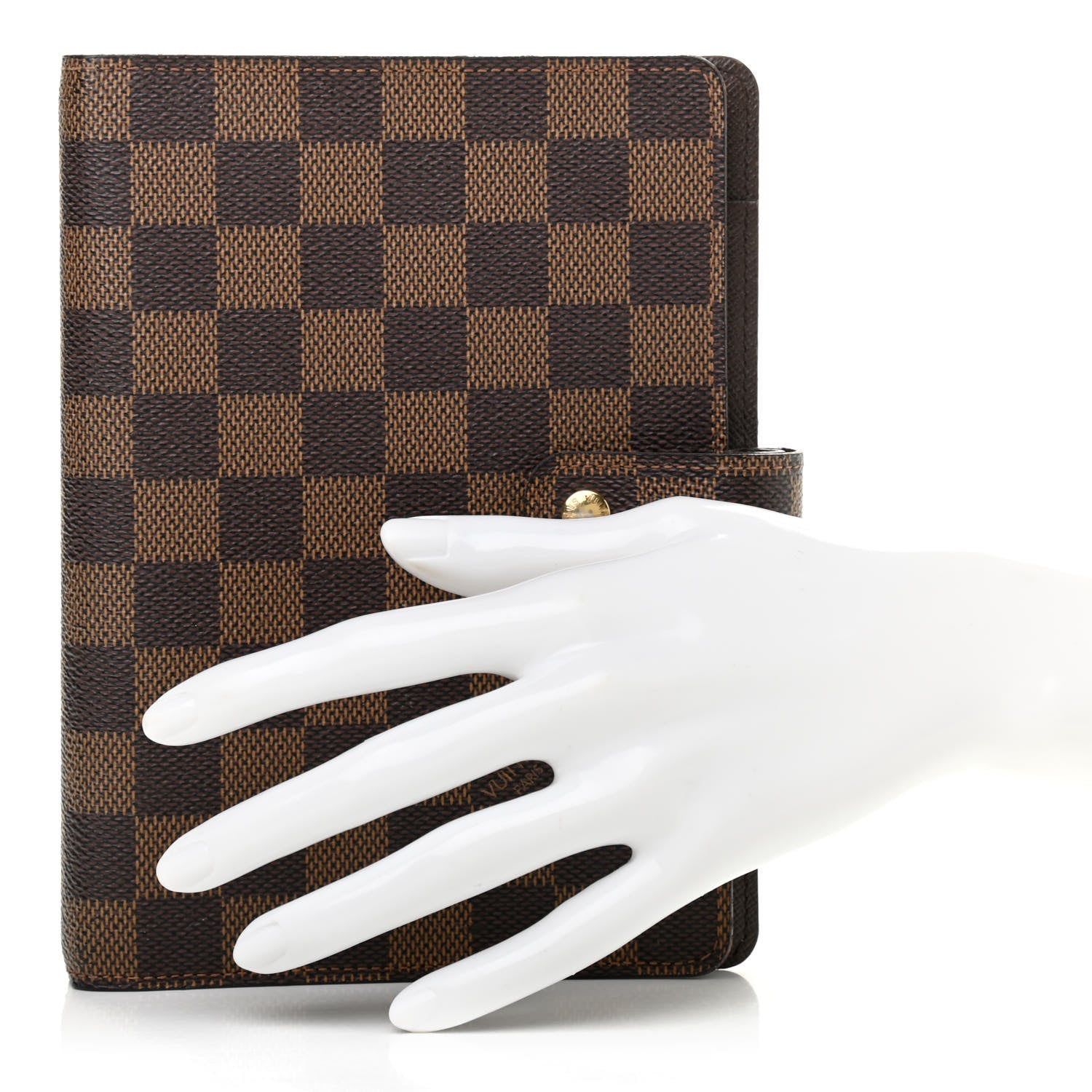 Louis Vuitton Damier Ebene Medium Ring Agenda Cover 2 of 10