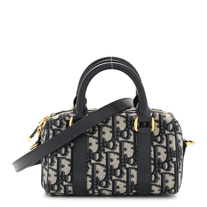 Christian Dior Oblique Nano Groove 17 Bag Blue 3 of 31