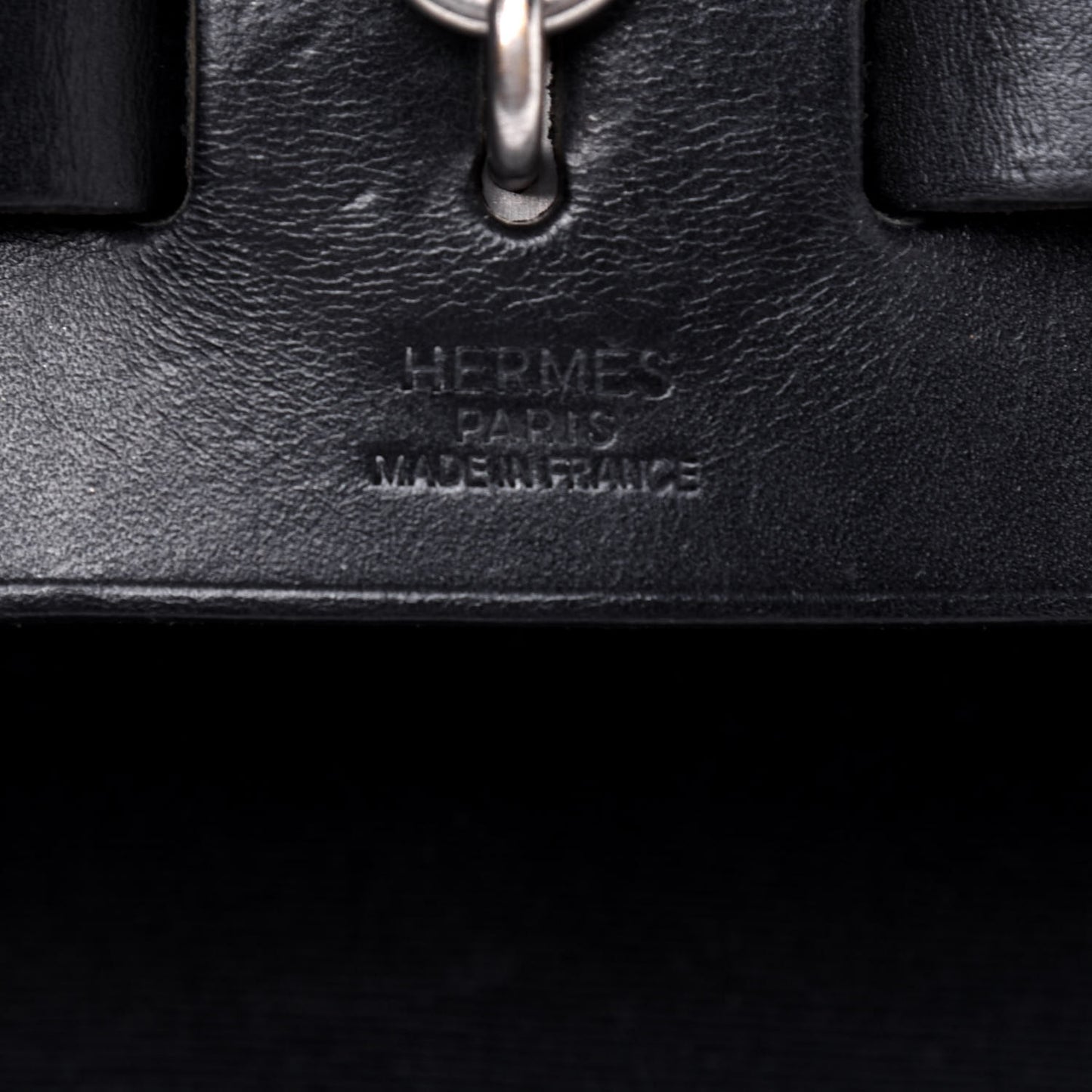 Toile Vache Calfskin Herbag 39 MM Black