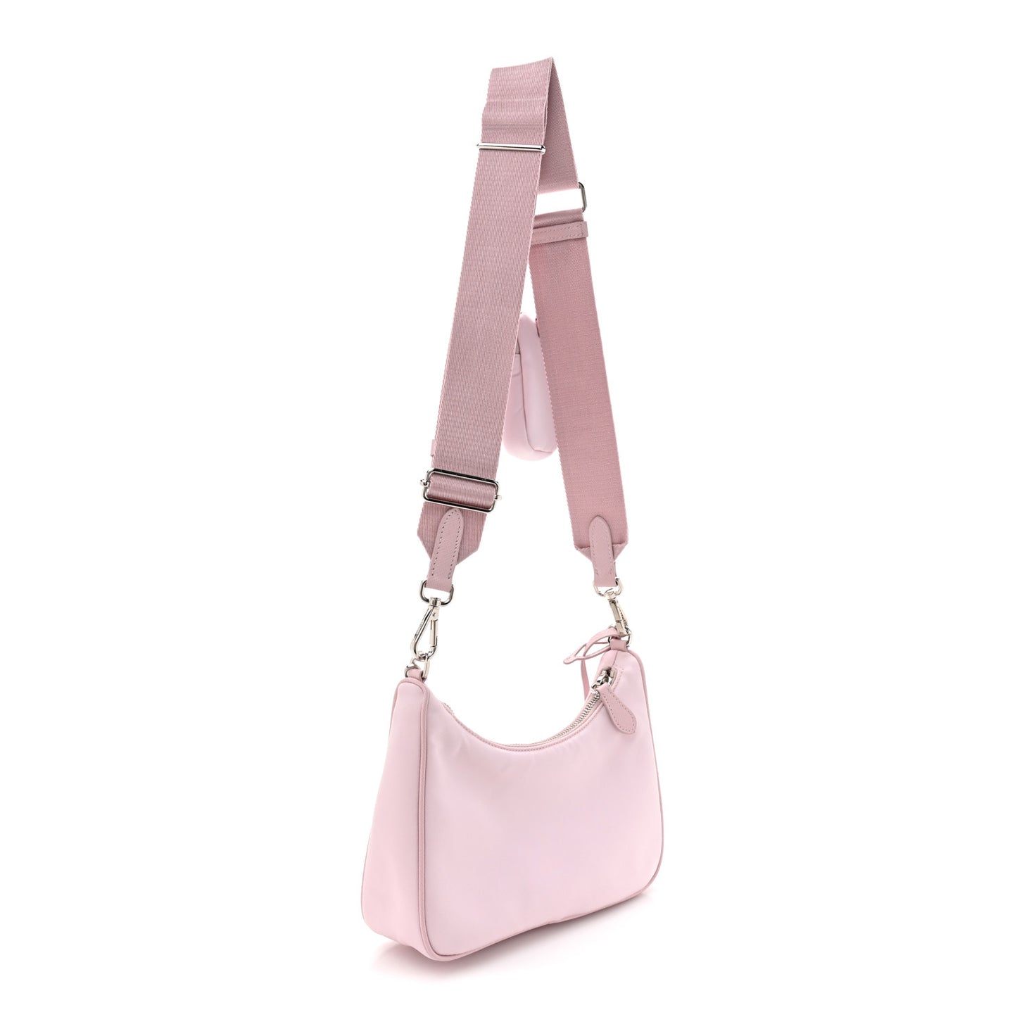 Nylon Re-Edition 2005 Shoulder Bag Alabastro