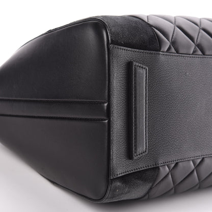 Givenchy Sugar Goatskin Lambskin Diamond Quilted Medium Antigona Black 9 of 14