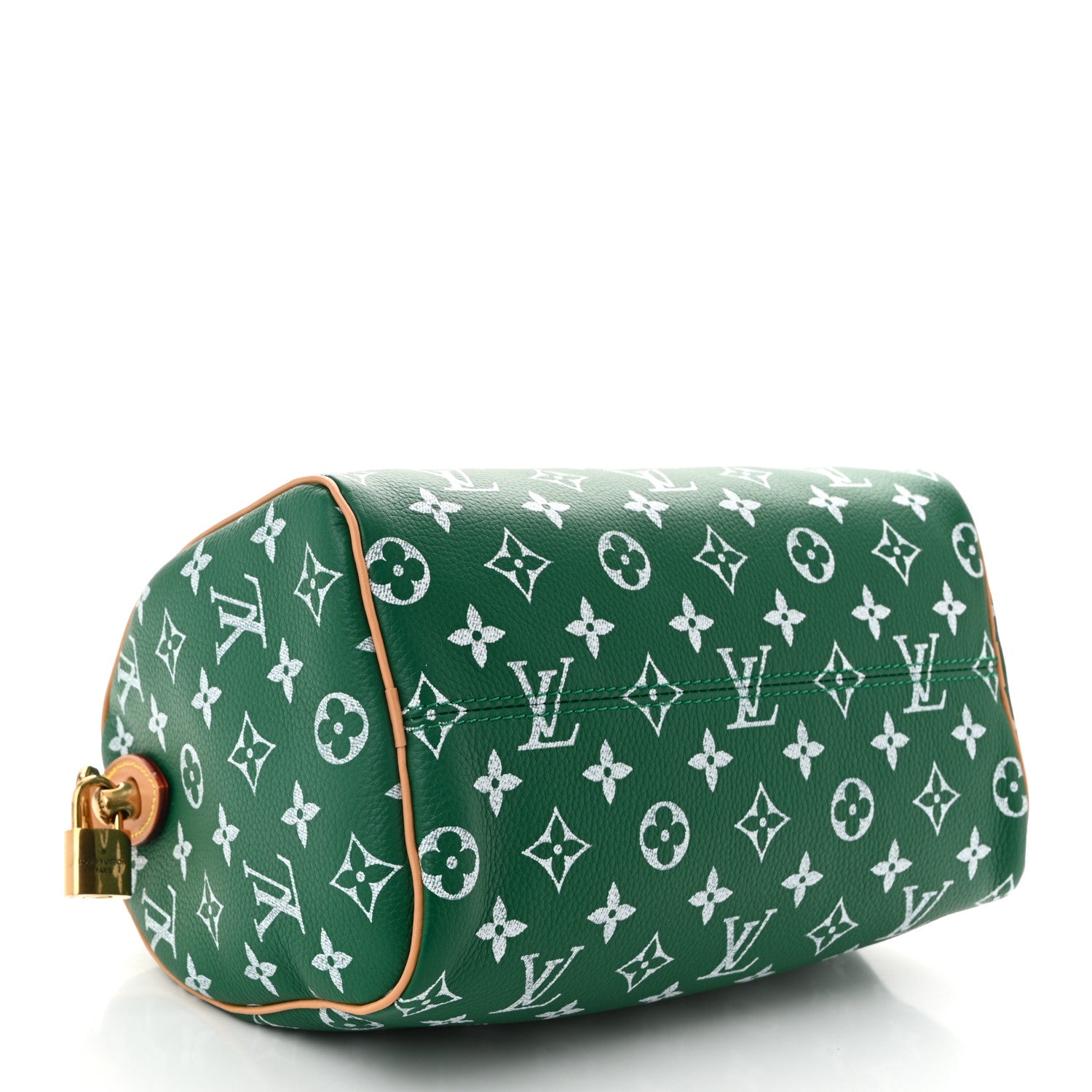 Louis Vuitton Calfskin Monogram Speedy P9 Bandouliere 25 Green 6 of 12