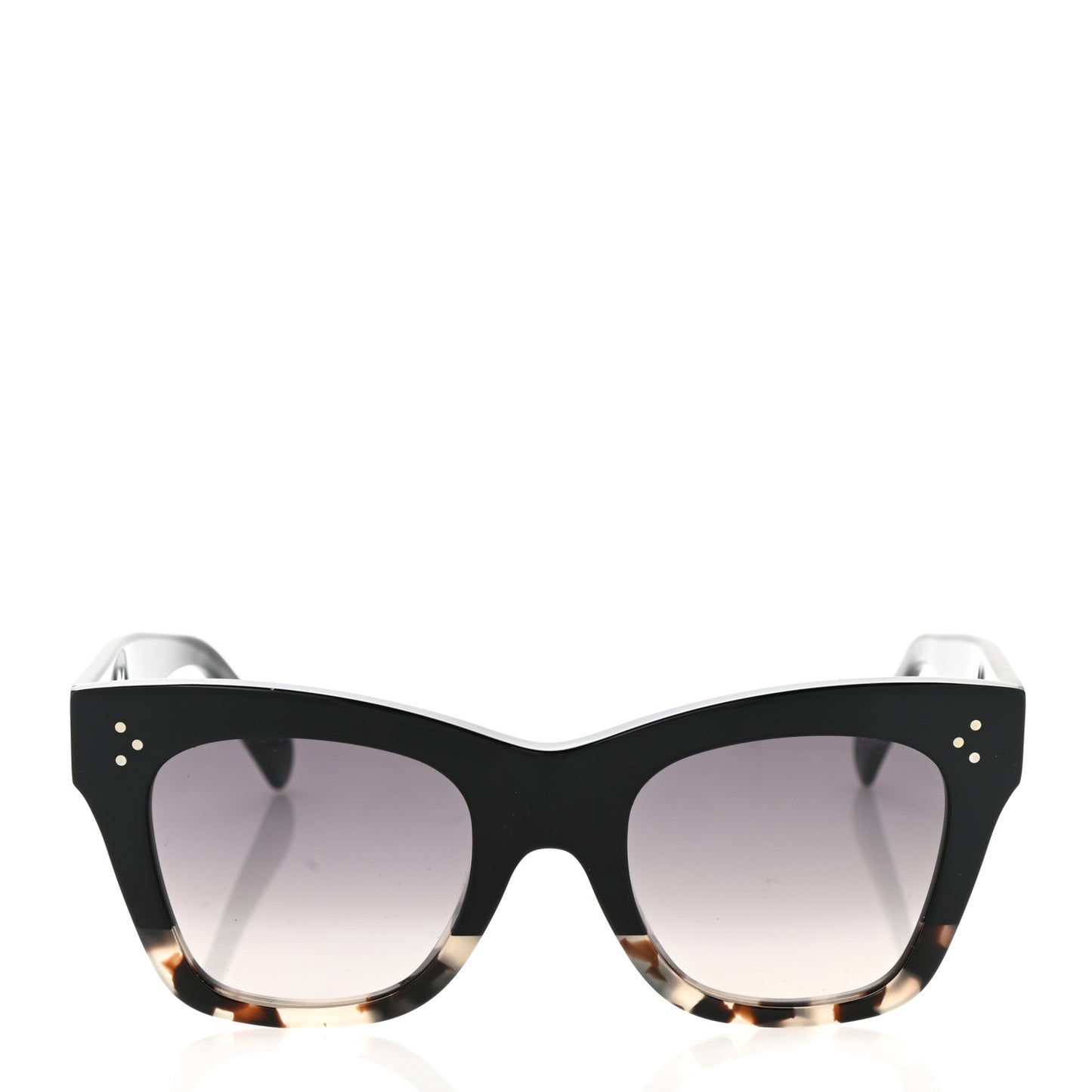 Acetate Cat Eye Sunglasses CL40004I Havana Black