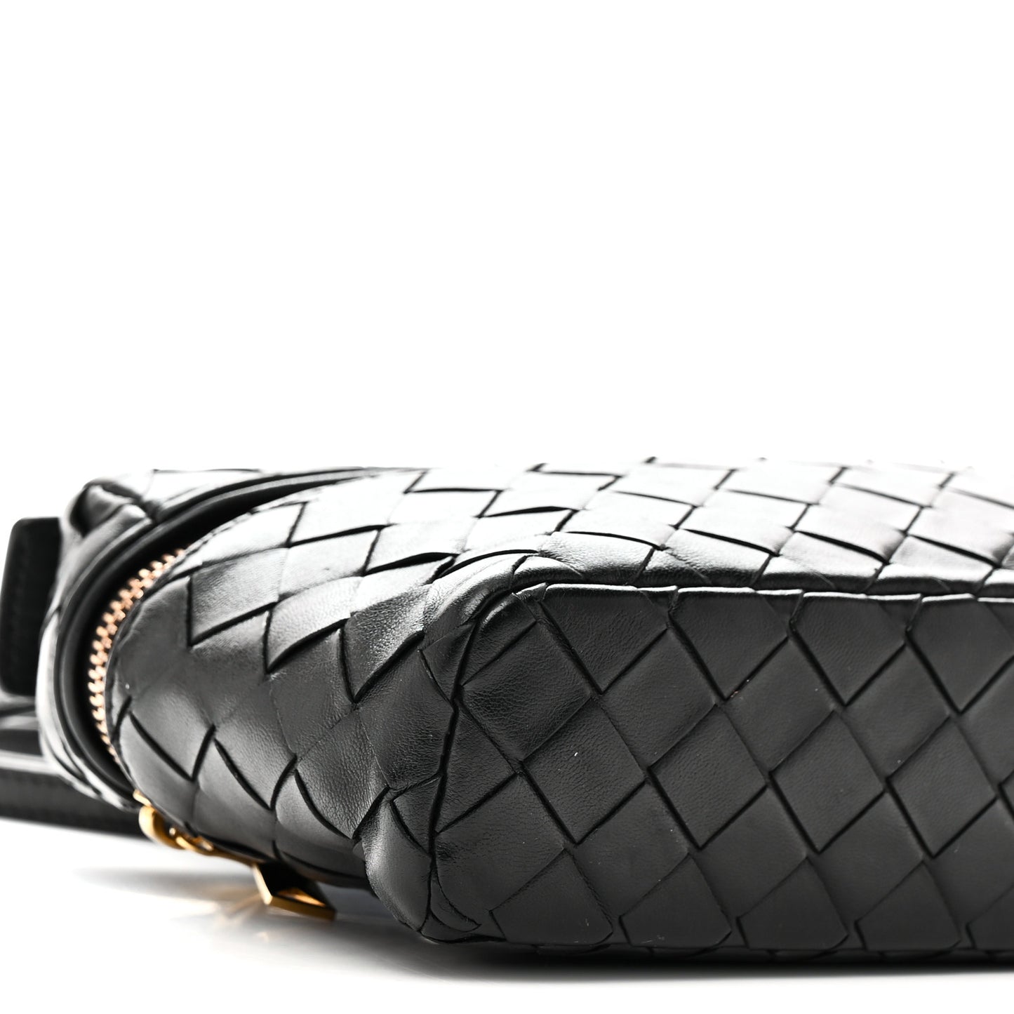 Calfskin Intrecciato Bang Bang Vanity Case Black