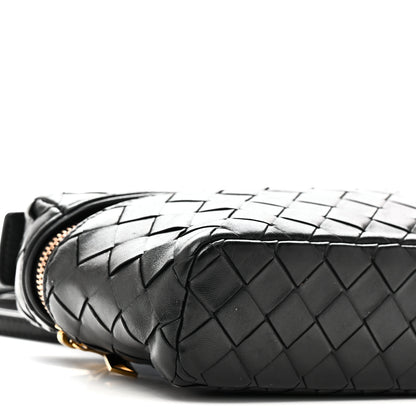 Bottega Veneta Calfskin Intrecciato Bang Bang Vanity Case Black 8 of 9