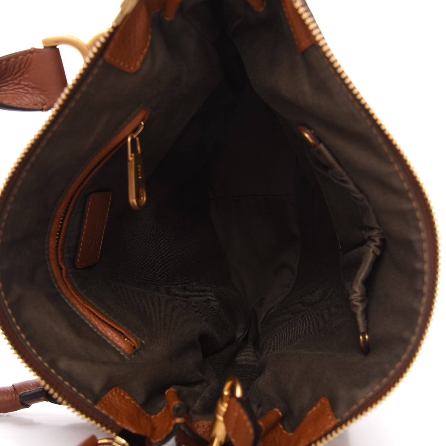 Chloe Calfskin Medium Marcie Satchel Tan 5 of 10