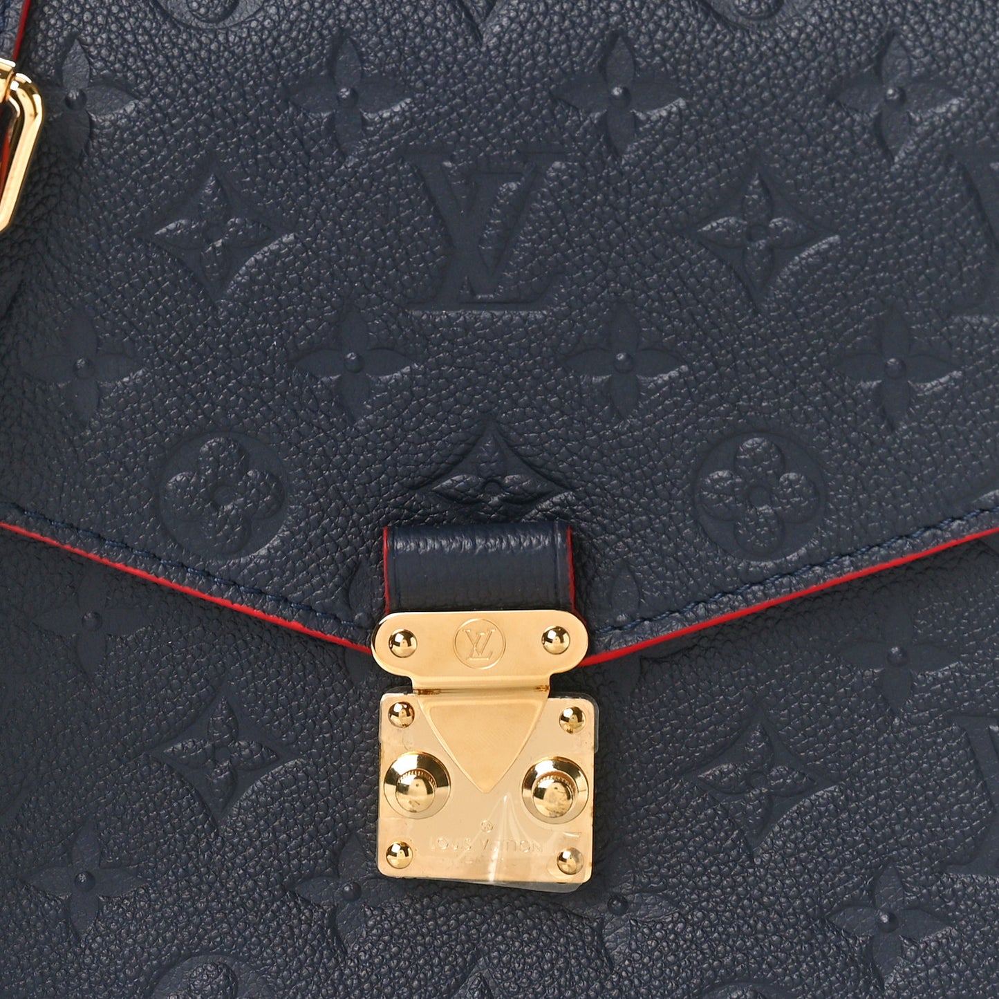 Empreinte Pochette Metis Marine Rouge