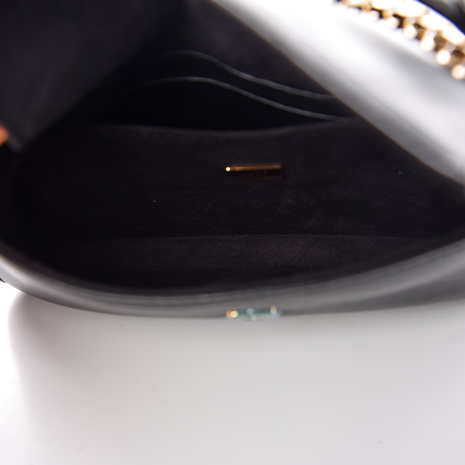 Fendi Shiny Nappa Micro By The Way Crossbody Black 5 of 7