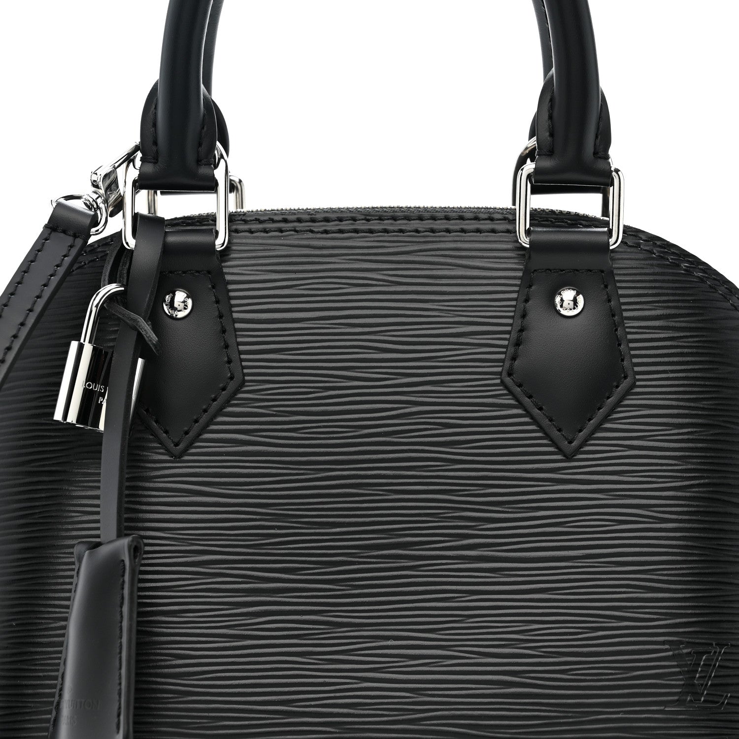 Louis Vuitton Epi Alma BB Black 7 of 10
