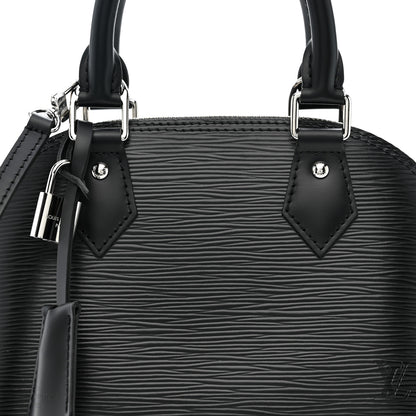 Louis Vuitton Epi Alma BB Black 7 of 10