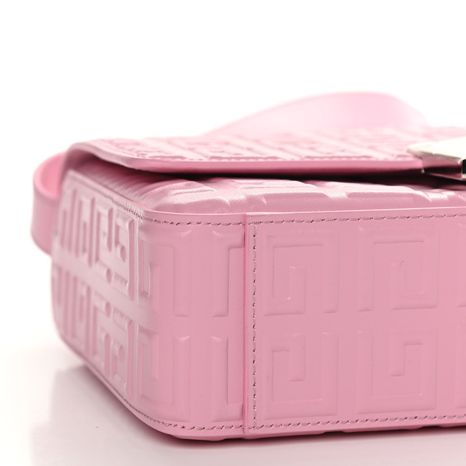 Givenchy Calfskin 4G Embossed Medium Shoulder Bag Pink 8 of 9