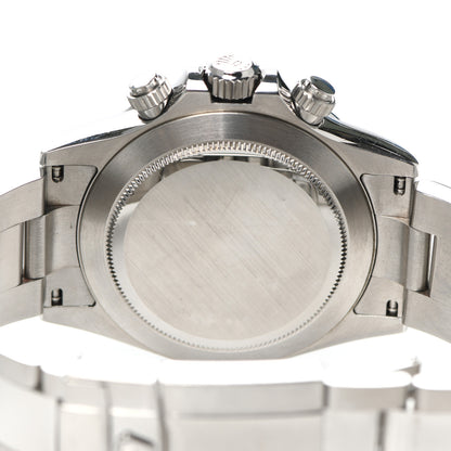 Rolex Stainless Steel 40mm Oyster Perpetual Daytona Cosmograph Watch Black 116520 4 of 5