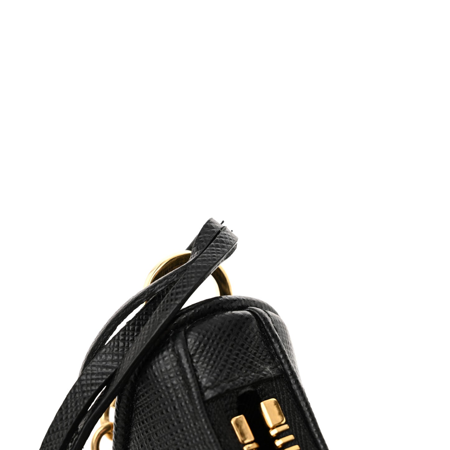 Saffiano Lux Re-Edition 2005 Shoulder Bag Black