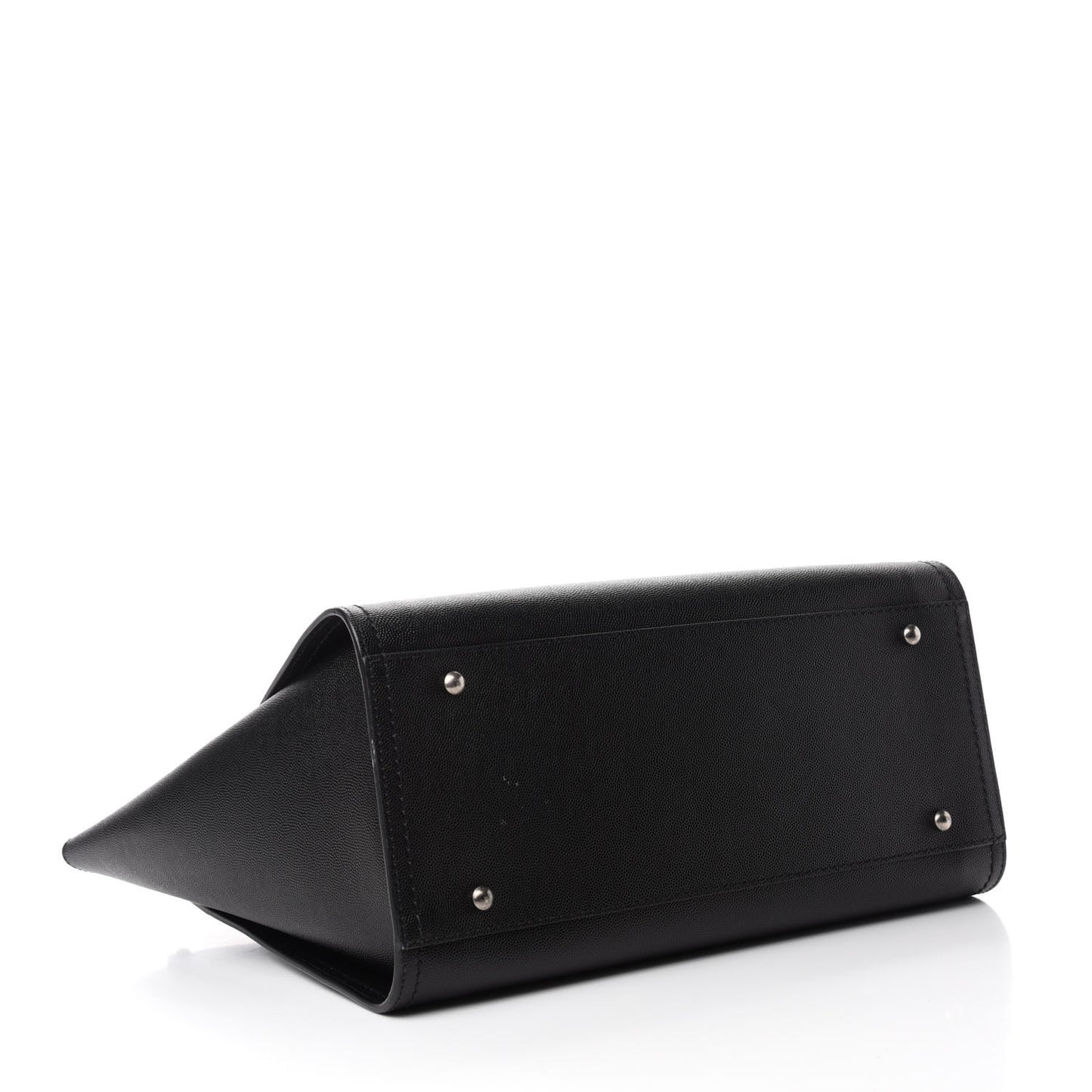 Caviar Small Studded Deauville Tote Black