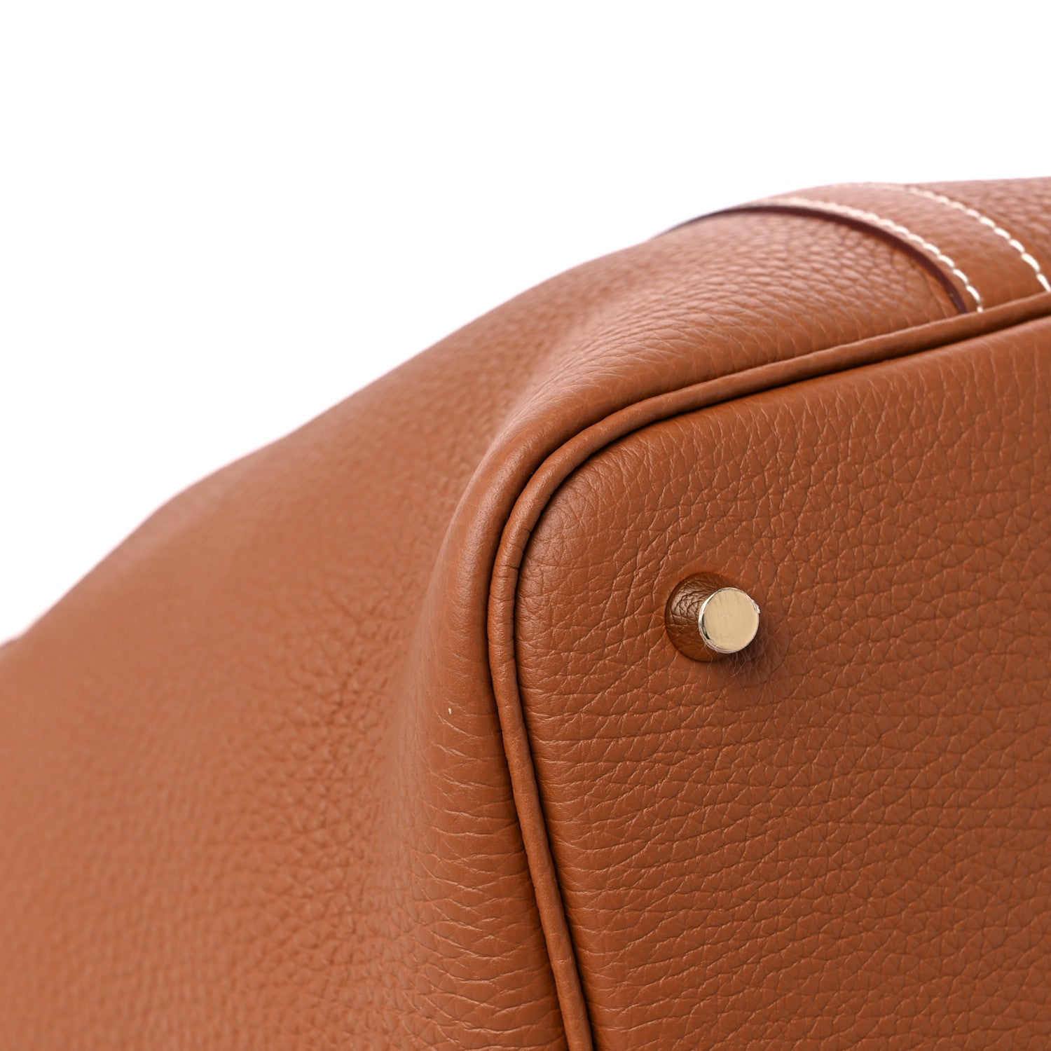 Hermes Taurillon Clemence Picotin Lock 22 MM Gold 8 of 12