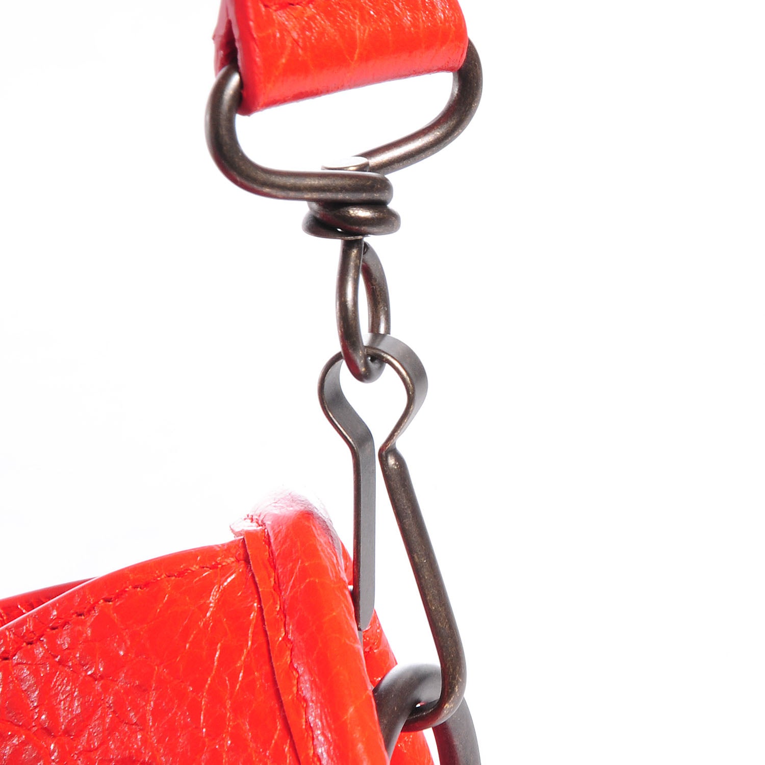 Balenciaga Agneau Classic Hardware City Rouge Coquelicot Rouge Braise 4 of 12