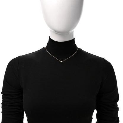 Tiffany 18K Yellow Gold Diamond . 42ct Elsa Peretti Diamonds by the Yard Pendant Necklace 2 of 7