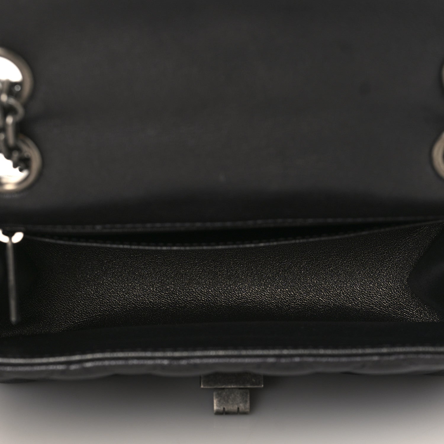 Chanel Metallic Sheepskin Quilted 2.55 Reissue Mini Flap Black 5 of 10