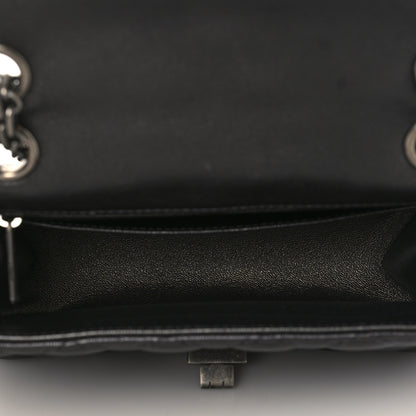 Chanel Metallic Sheepskin Quilted 2.55 Reissue Mini Flap Black 5 of 10